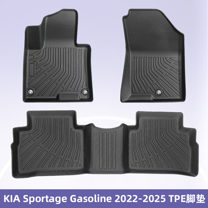 Aplicable a Corea del Sur 23 - 24 Kia Sport Gasolina 3D todo el tiempo material TPE almohadilla