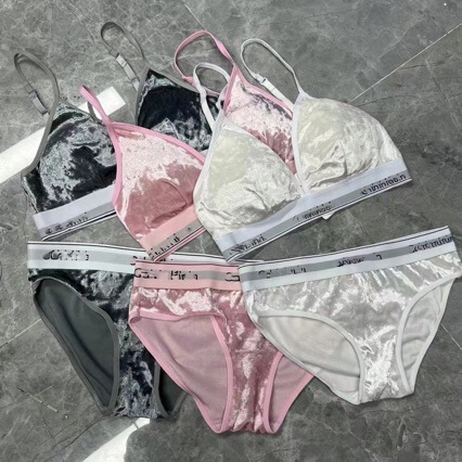 C's Original Standard Cross-Border Women's Sports Bra Set Push-Up No Rims Pure Cotton Girls Sexy Briefs Velvet C's Original Standard Cross-Border Women's Sports Bra Set Push-Up No Rims Pure Cotton Girls Sexy Briefs Velvet