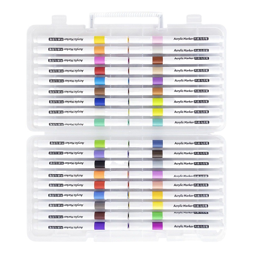 Rotulador acrílico para niños, bolígrafo de graffiti artístico, de secado rápido, impermeable, opaco, pintura colorida para pintar a mano, bolígrafo Guka