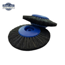 牙科二排四排塑芯4C抛光毛刷打磨抛光机轮活动义齿技工用猪鬃毛扫