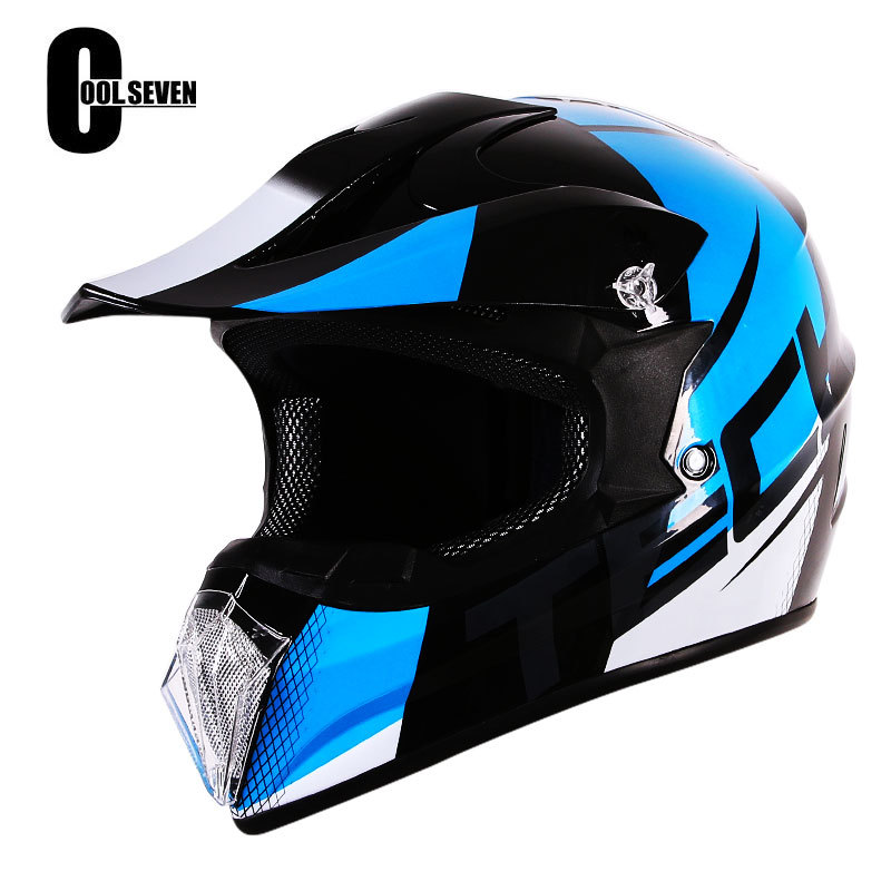 Casco de motocross, bicicleta de montaña de playa, casco completo, kart, adulto, coche de carreras para niños, casco de rally, comercio exterior, DOT