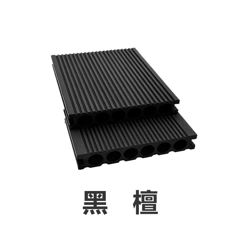 Piso de Madera Plástica Coextruida para Exterior Impermeable y Antideslizante para Patio y Terraza