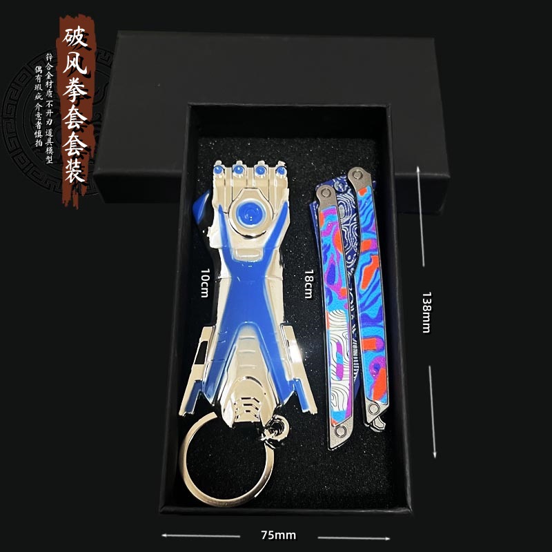 Guantes cortaviento B10cm + frente frío 18cm + caja regalo