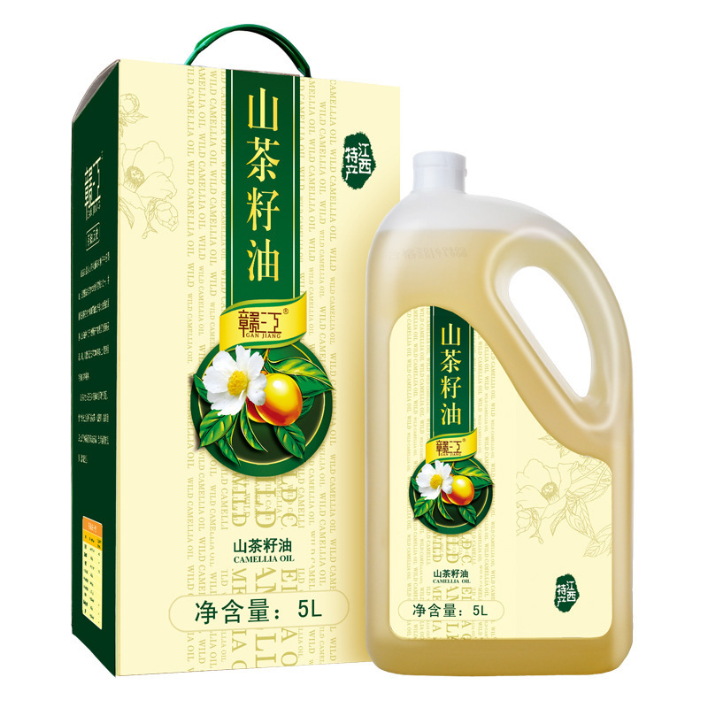 赣江山茶油5L家庭装茶油食用油茶树山茶籽油压榨送礼单位团购福利