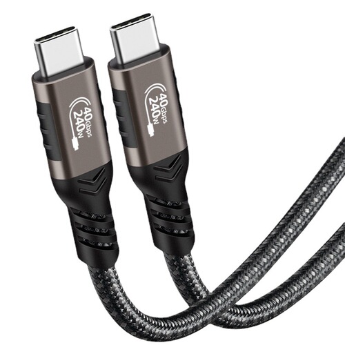 USB4 data cable compatible with Thunderbolt 4 full-featured type c40Gbps transmission 8k video 240w fast charging usb-c