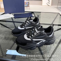 ヨーロッパステーションDホームB22スポーツとレジャー厚底ファッションレトロ通気性男性と女性の身長を伸ばすお父さん靴の身長を伸ばす効果