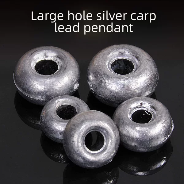 Aohu ball shaped lead pendant pure lead production standard weight lead pendant fishing supplies