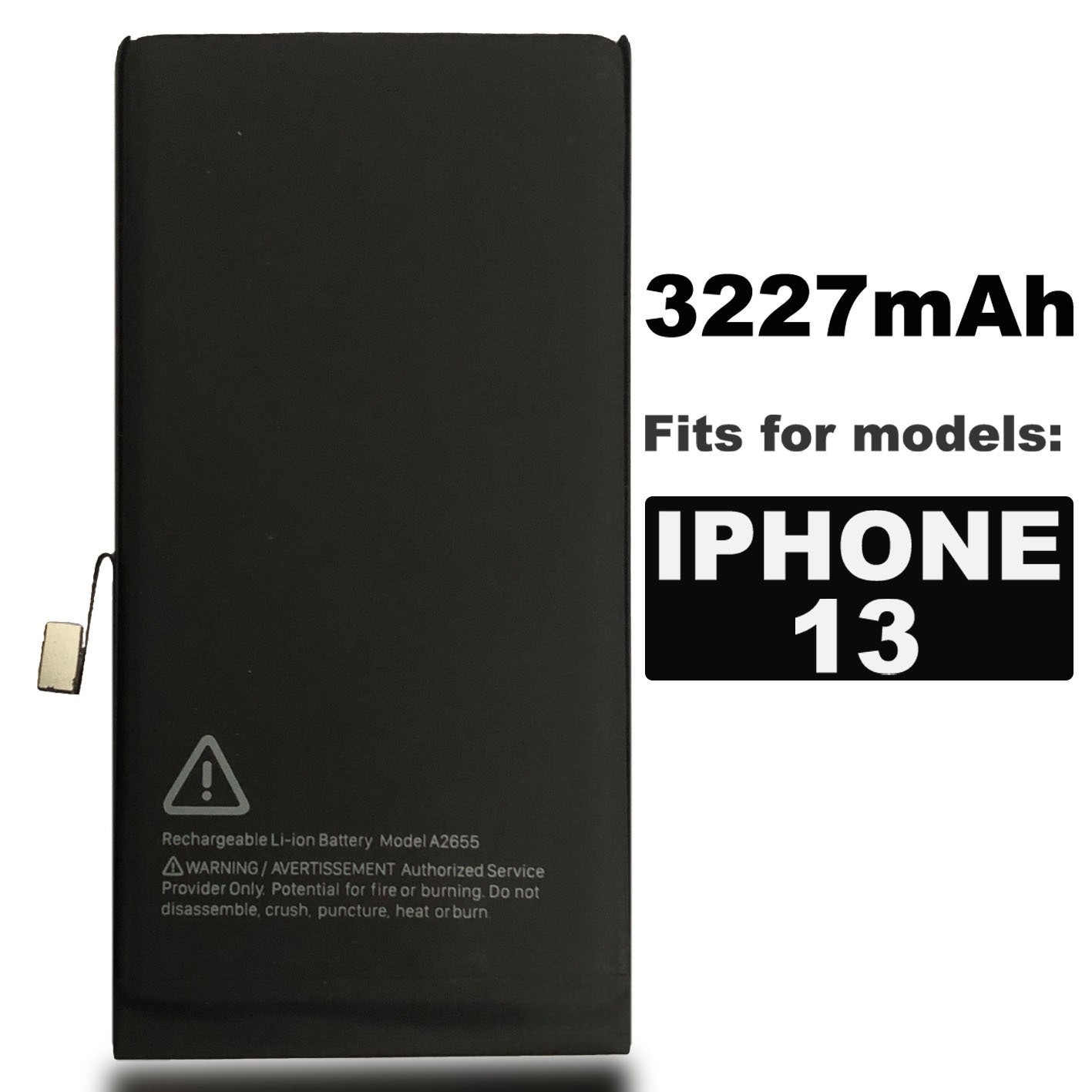 适用于iPhone苹果13手机电池,iPhone13内置电池,iPhone13battery