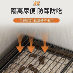 厕所抽屉式大中小型狗狗中小型大型犬宠物冲水一体式砂盆尿盆便盆