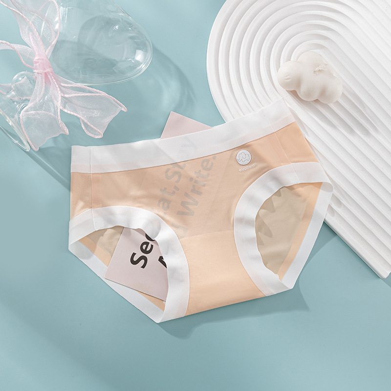 Calzoncillos para niñas, estudiantes de secundaria, calzoncillos de seda de hielo antibacterianos para niños, calzoncillos transpirables y sin costuras, estilo fino de verano