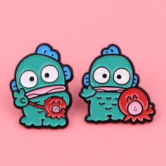 卡通小丑魚胸針徽章服裝背包飾品配飾別針合金胸章跨境外貿批發