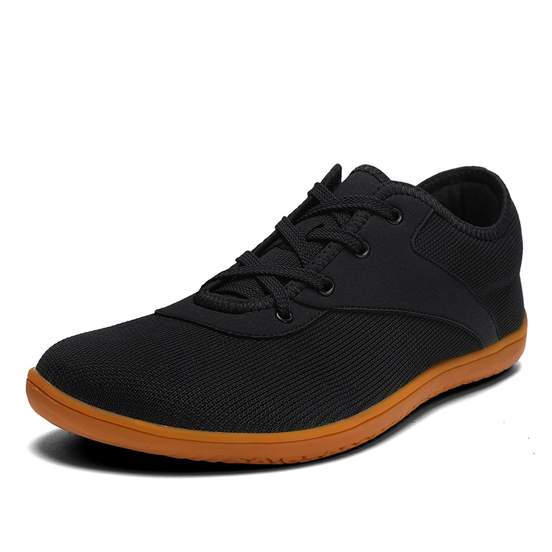 2025 primavera nueva cabeza ancha correr deportes zapatos descalzos de suela suave hombres y mujeres zapatos de malla transpirable image 7