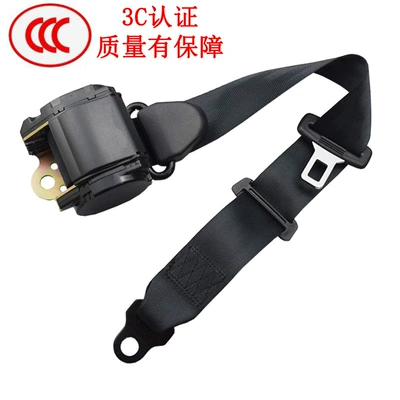 Car seat belt belt, front and rear safety - galvanized-k3-retractor