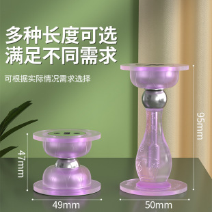 Punch-free Household Strong Magnetic Door Touch Silicone Magnetic Door Stop Mute Sanitary Toilet Indoor Door Stop Anti-collision