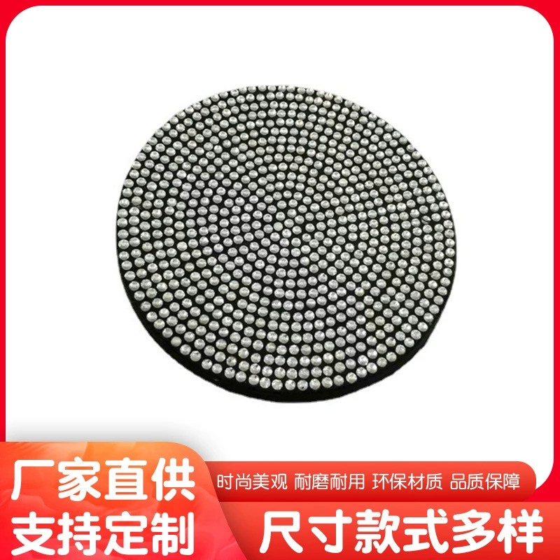 Трансграничная электронная коммерция, полная дрель, силиконовая автомобильная подставка, автомобильная чашка, круглая противоскользящая накладка, теплоизоляционная накладка, горный хрусталь, креативный автомобиль