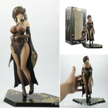 碧蓝航线 舰娘 镇海奇奢华苑二次元性感旗袍少女模型摆件动漫手办
