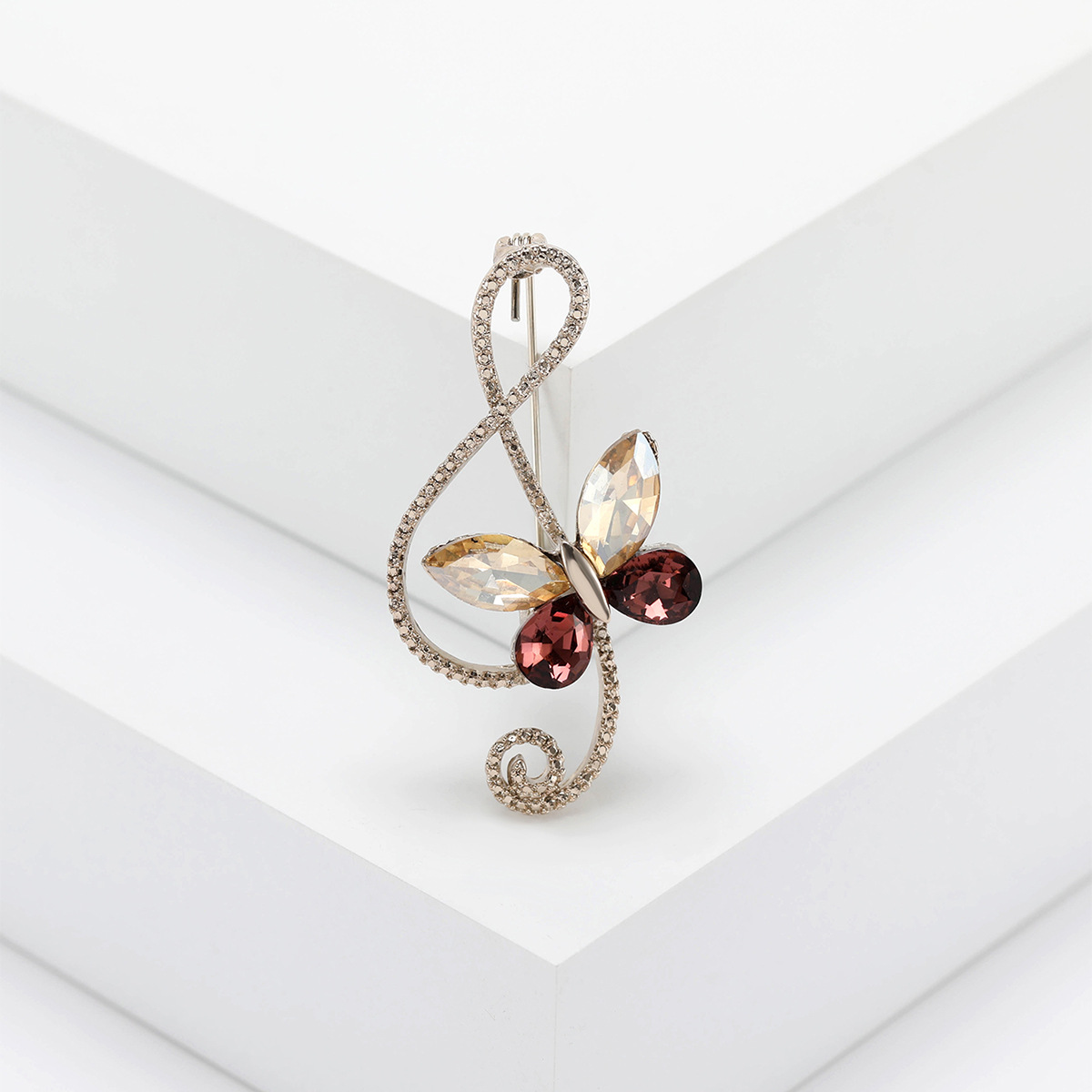 Banquet, Party, Street Occasion Alloy Material Lady Pin Butterfly Alloy Women's Brooches