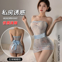 新款刺绣和服性感情趣内衣镂空可爱旗袍包臀裙女仆制服诱惑睡衣