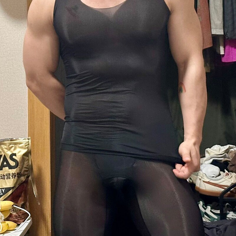 [Coach Ao’S Real Shot] Men’S Vest Ice Silk Seamless Fitness Summer Tight Breathable Intimates Sports Sleeveless
