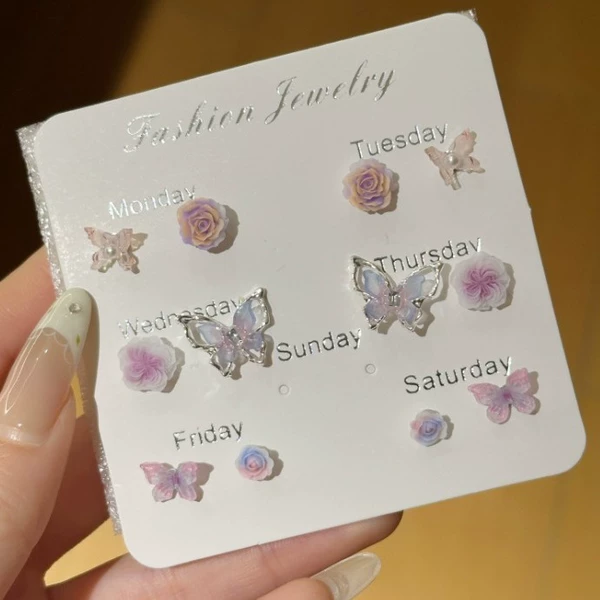 The charming purple butterfly