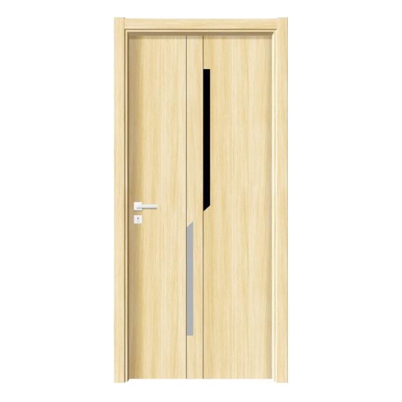 Puerta de madera de aluminio simple puerta minimalista puerta interior mudo dormitorio habitación insonorizada puerta del hotel puerta ecológica puerta plana fabricante