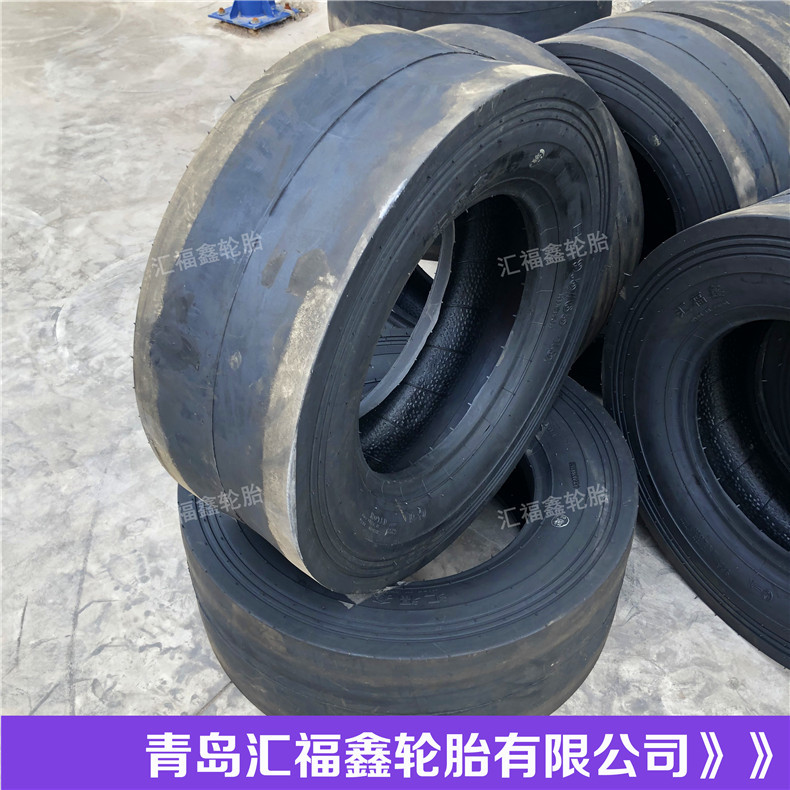 小型胶轮压路机轮胎9.5/65-15 TL真空胎6层线C-1光面花纹修路压路