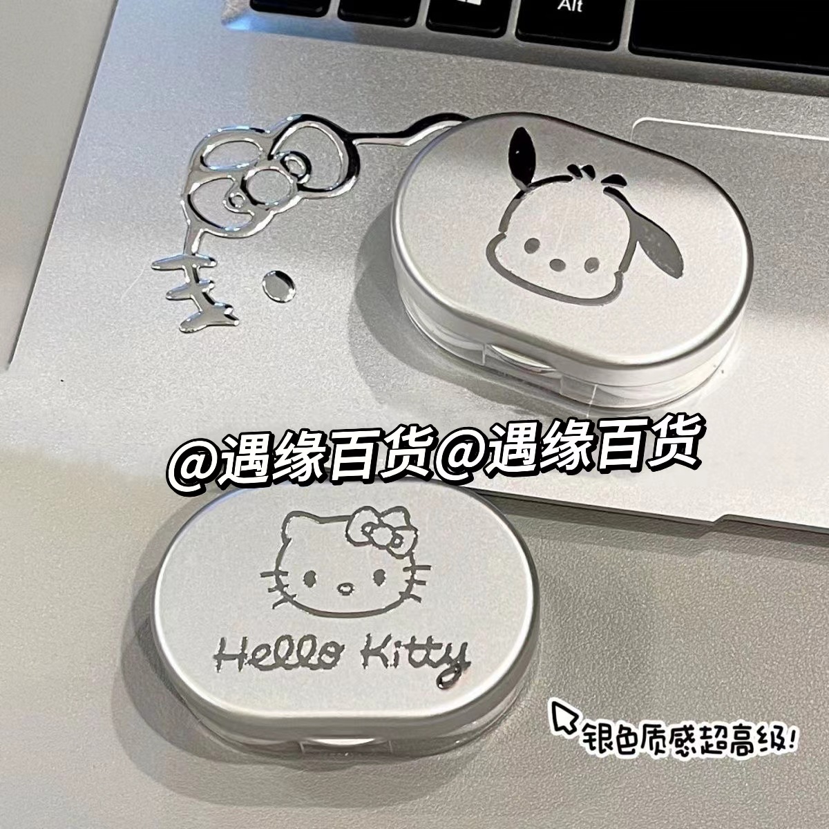 Sanrio peine portátil con colgante mini diente suave portátil plegable estudiante bangs peine