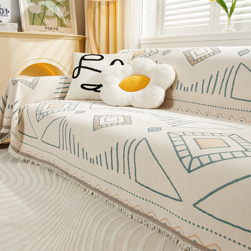 Nordic anti-rasguño gato sofá toalla cubierta sofá cubierta completa tela antideslizante cubierta estera Four Seasons universal Manta