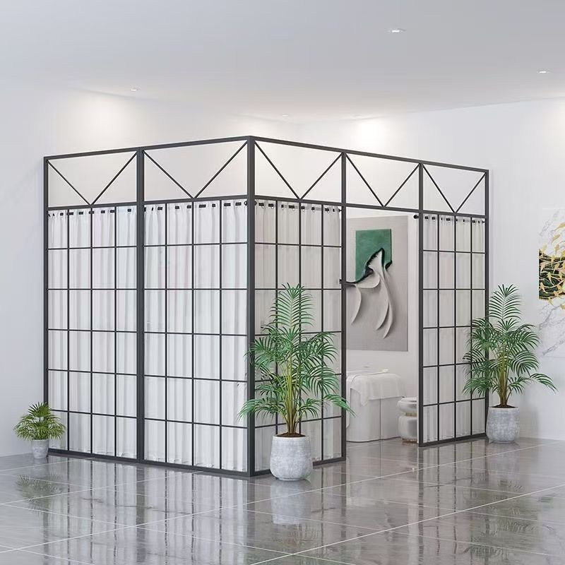 Partition Wall Fake Wall Iron Screen Living Room Entrance Bedroom Beauty Salon Office Simple Partition Wall Divider