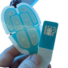 pet泡棉電極片ems脈沖理療美容臉部自粘親膚凝膠貼片額頭貼臉頰貼