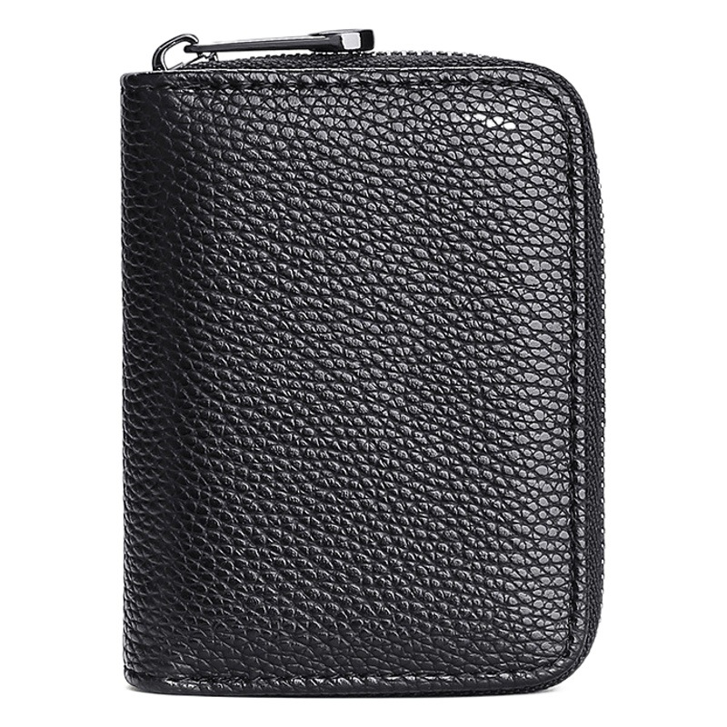 Cartera multifuncional para hombres de gran capacidad anti-desmagnetización cepillo antirrobo Taobao bolsa de tarjeta caliente bolsa de licencia de conducir integrada para hombres y mujeres