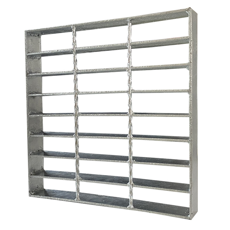 acero galvanizado en caliente rejilla de acero galvanizado acero torcido plataforma intercalada pasarela cubierta de zanja fábrica de ingeniería municipal venta directa