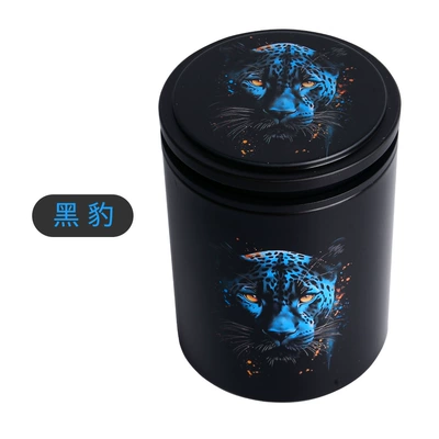 Ash from Falling, Portable Travel – Car ashtray - black-panther