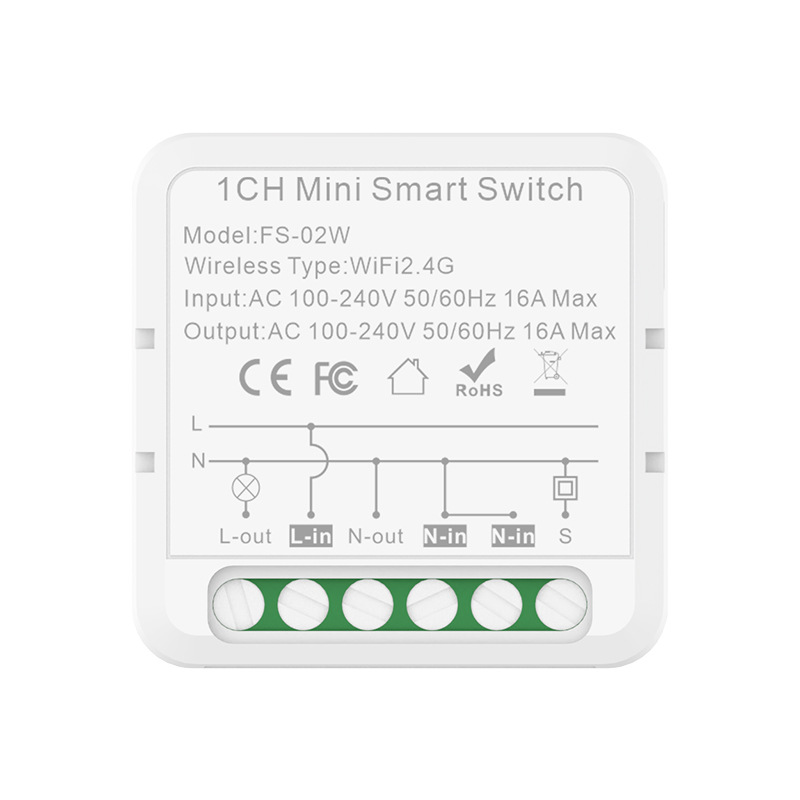 Yiweilian 1채널 Wifi+Bluetooth 듀얼 모드 16A