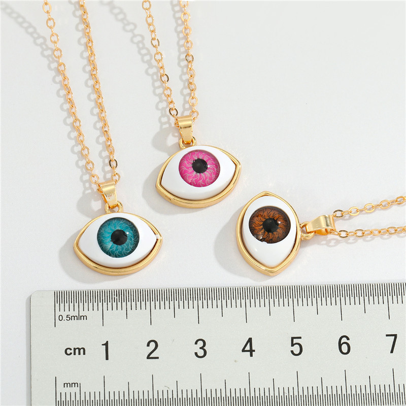 Necklace Classification Wholesale Jewelry Fashion Eye Alloy Necklace