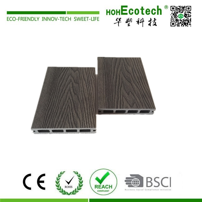 Piso de Madera Plástica con Relieve 3D 140*25 Anticorrosivo para Campo Deportivo y Corredor image 1