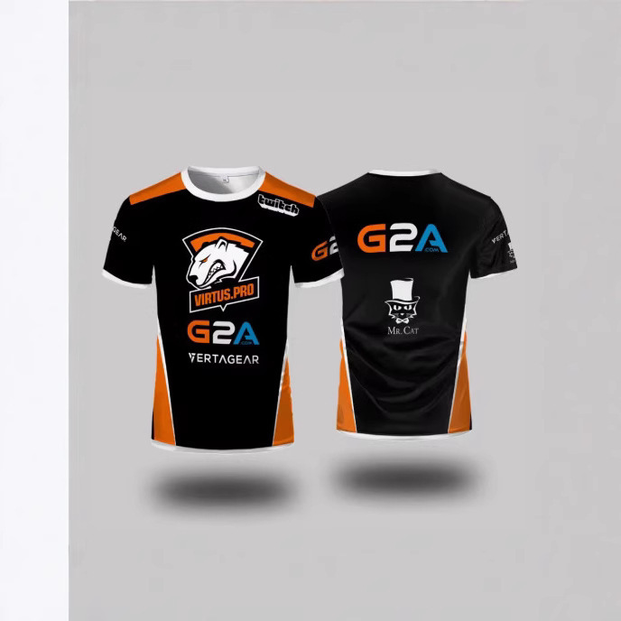 Virtus.Pro Esports Club Uniform Jersey Cs2 Dota2 R6 Apex Personalized Training Short Sleeves