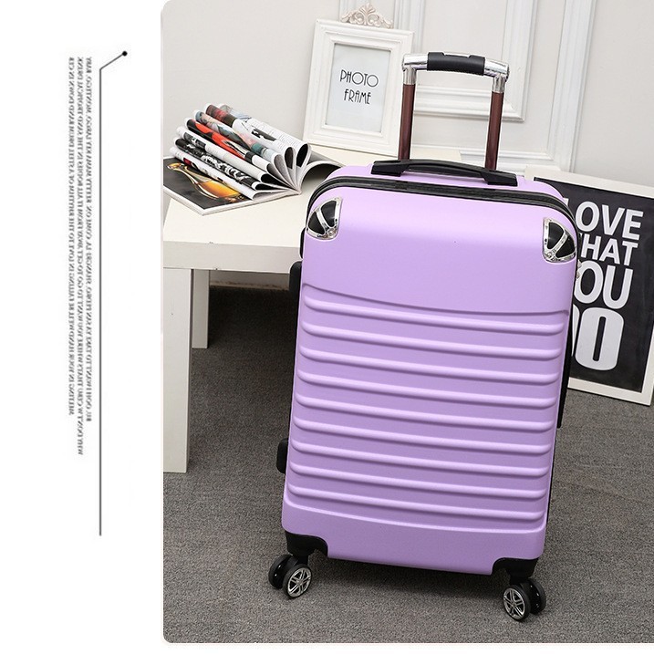 Procesamiento personalizado de ruedas universales para mujeres 20 pulgadas maleta de viaje bolsas de 20 pulgadas moda masculina maleta de color sólido