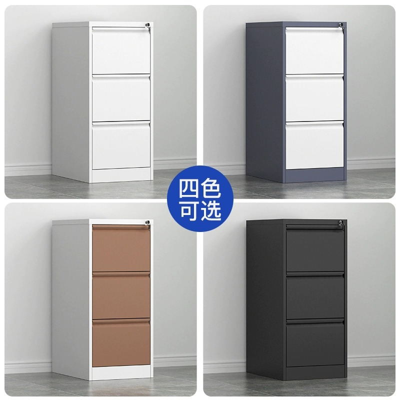 Gabinete de archivo de caja de tarjetas A4 Gabinete colgante FC Gabinete de almacenamiento rápido de oficina Gabinete de almacenamiento de archivos tipo cajón con datos de bloqueo Gabinete bajo