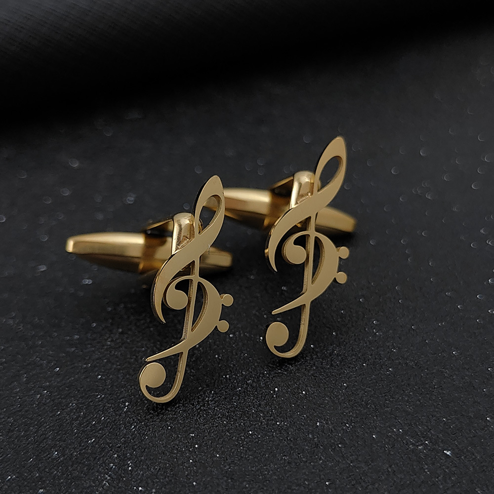 Gold cufflinks-1 pair of PH20240704-13