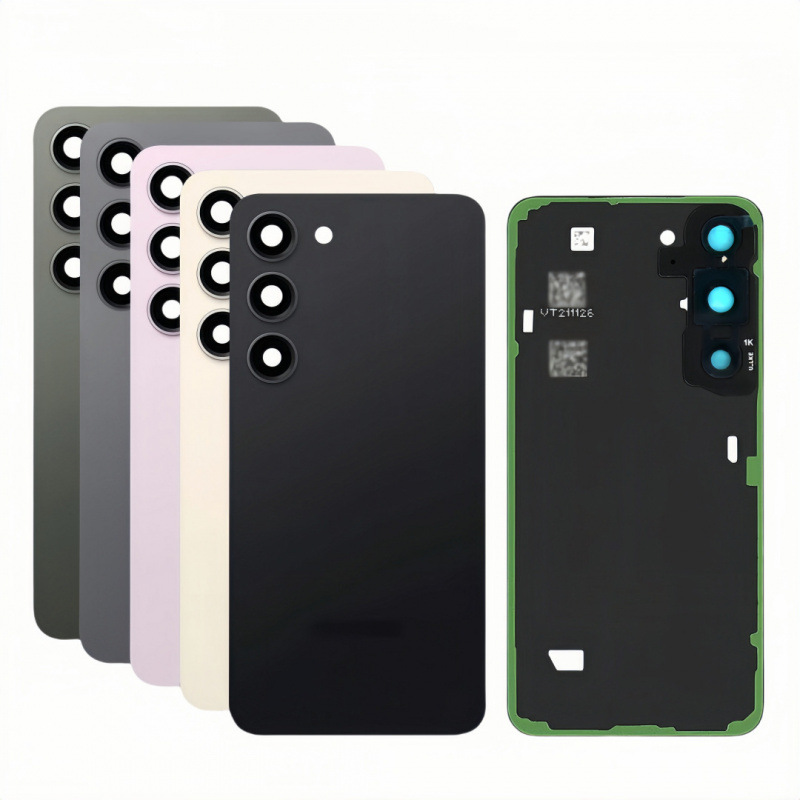 Suitable for Samsung S23+ Plus Sm-916 Mobile Phone Battery Back Cover Glass Replacement Repair Kit Battery Cover