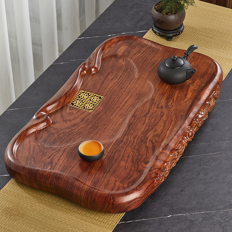 구리 스몰 사이즈 더블 드래곤 플레이 진주 꽃 배 패턴 95B 꽃 65x38x6cm