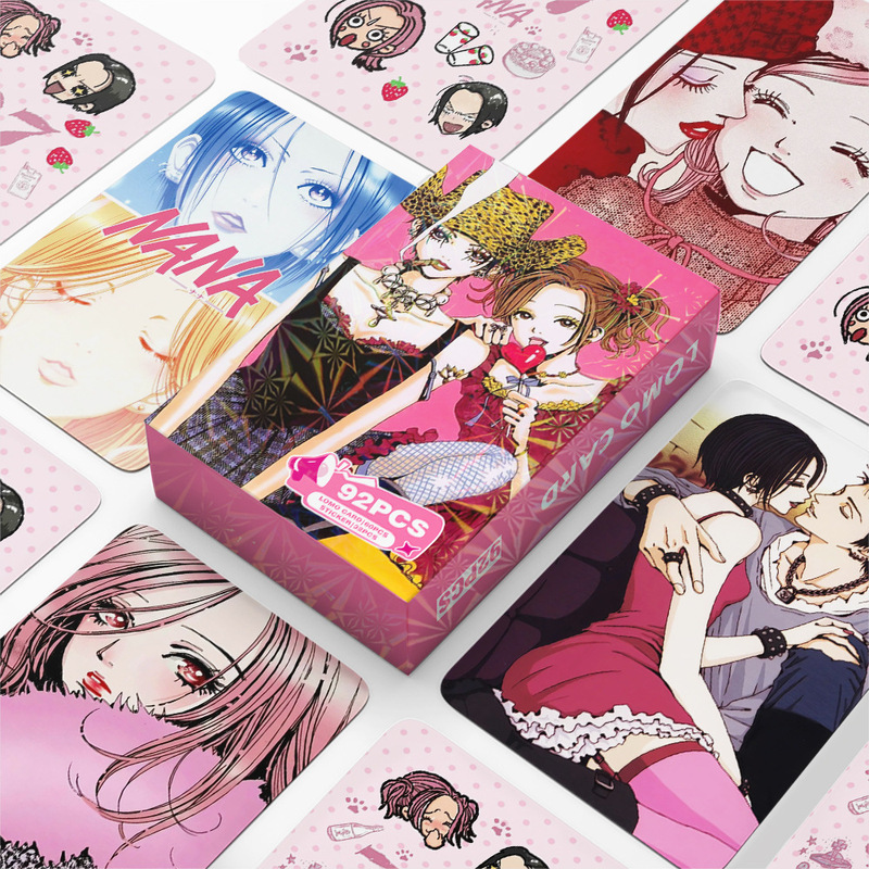 New Set of 92 Anime Cards Nana High-Definition Color Printed Photo Cards Nana Stickers 2D Lomo Cards Greeting Cards Wholesale New Set of 92 Anime Cards Nana High-Definition Color Printed Photo Cards Nana Stickers 2D Lomo Cards Greeting Cards Wholesale