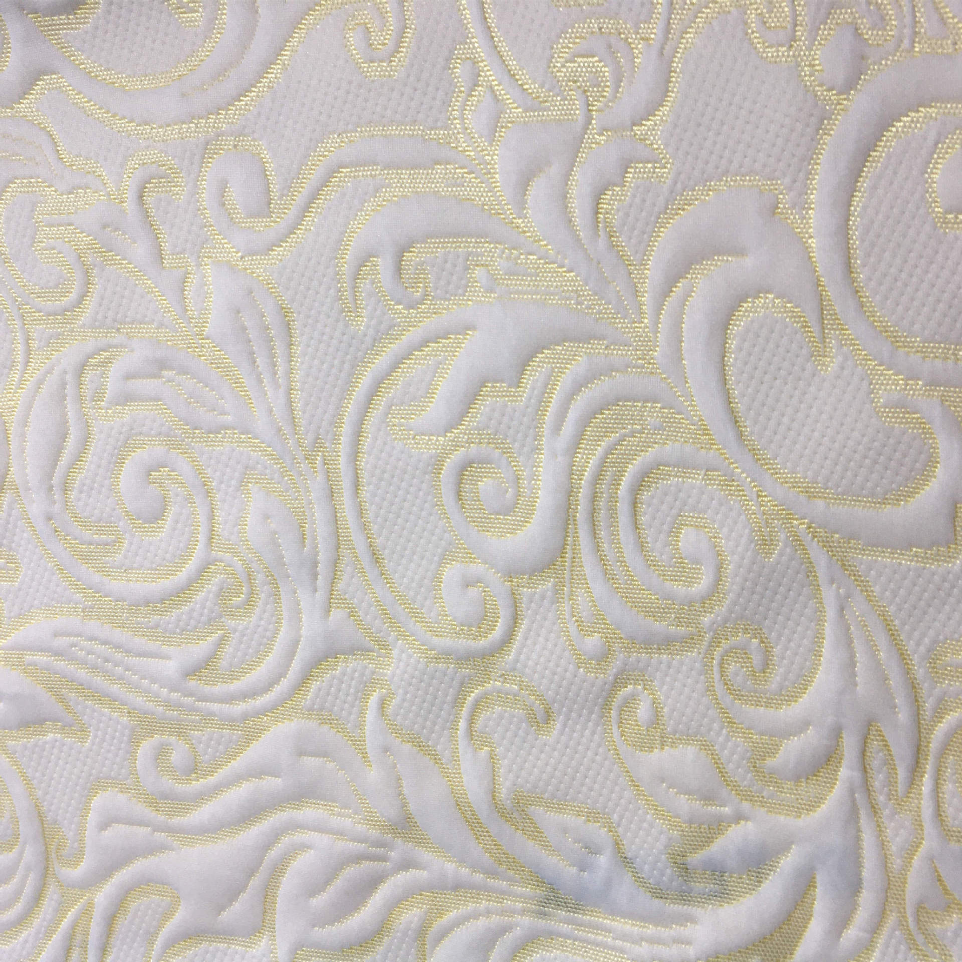 240 gramos de tela de colchón amarillo precio spot tejido Jacquard tela de colchón