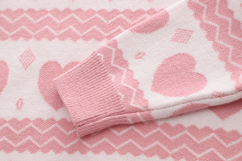 Pullover New Love Niedlich gestrickter zweiteiliger Rock Mädchen Baby Wollkleid Modisch_voghion.com