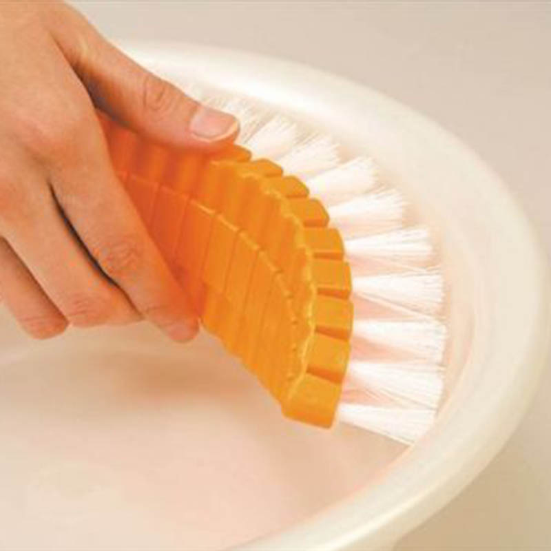 Aiwa Imported Household Balcony Window Sill Gap Brush Bendable Corner Descaling Brush Sports Shoe Brush Tile Brush