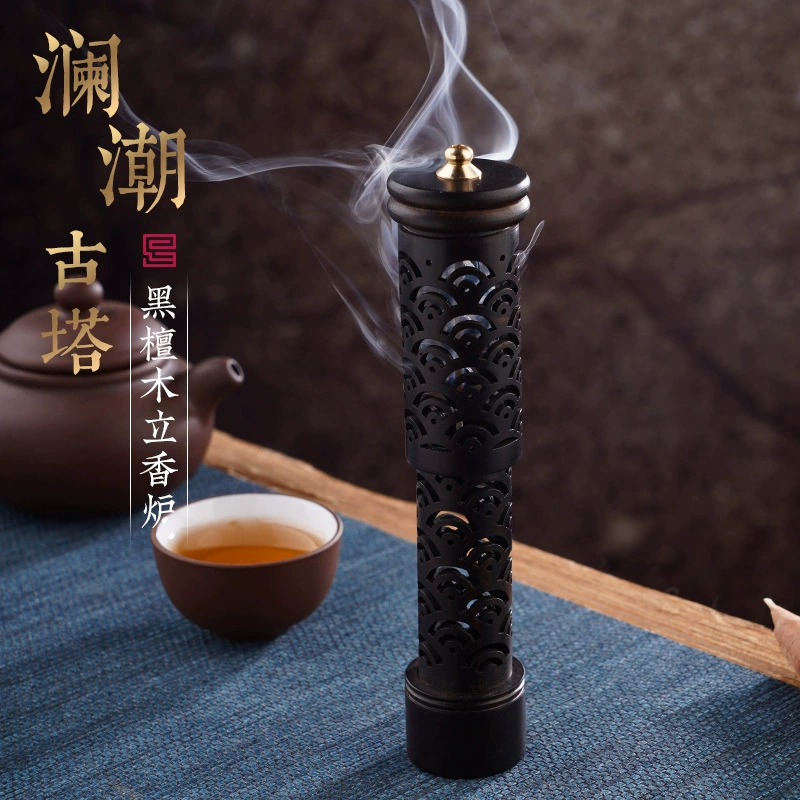 Благовония из черного дерева в китайском стиле, благовония, благовония, линия благовоний, домашние классические благовония, украшения для благовоний в помещении