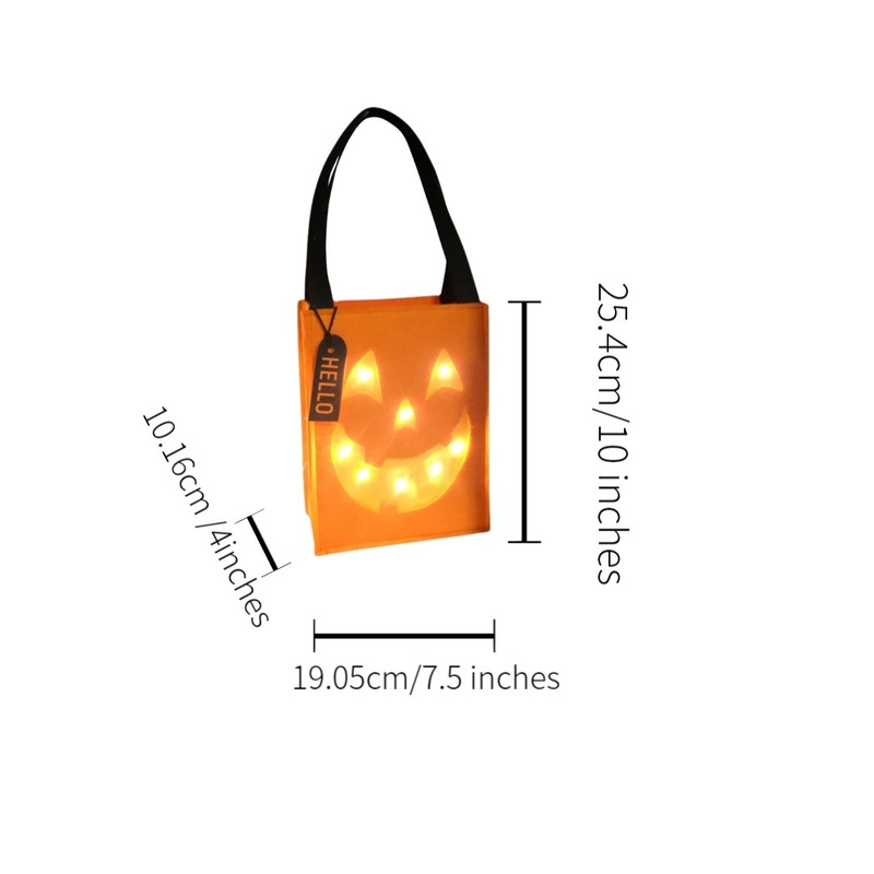 在庫あり卸売ハロウィンファブリックオーナメントパーティーデコレーションフラッグカボチャランタンハロウィンペンダント発光ゴースト|undefined
