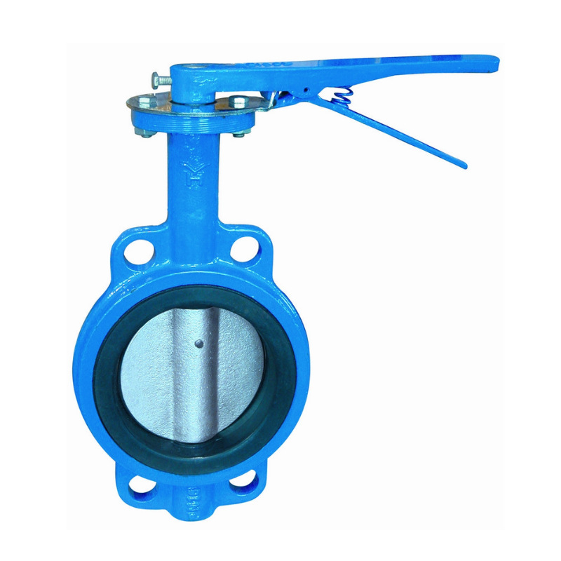 D71X-6/10/16对夹式蜗轮传动软密封蝶阀手柄对夹天津厂家涡轮