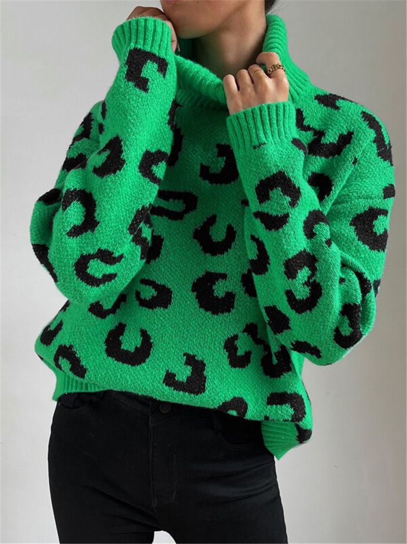 demi-season knitted sweater